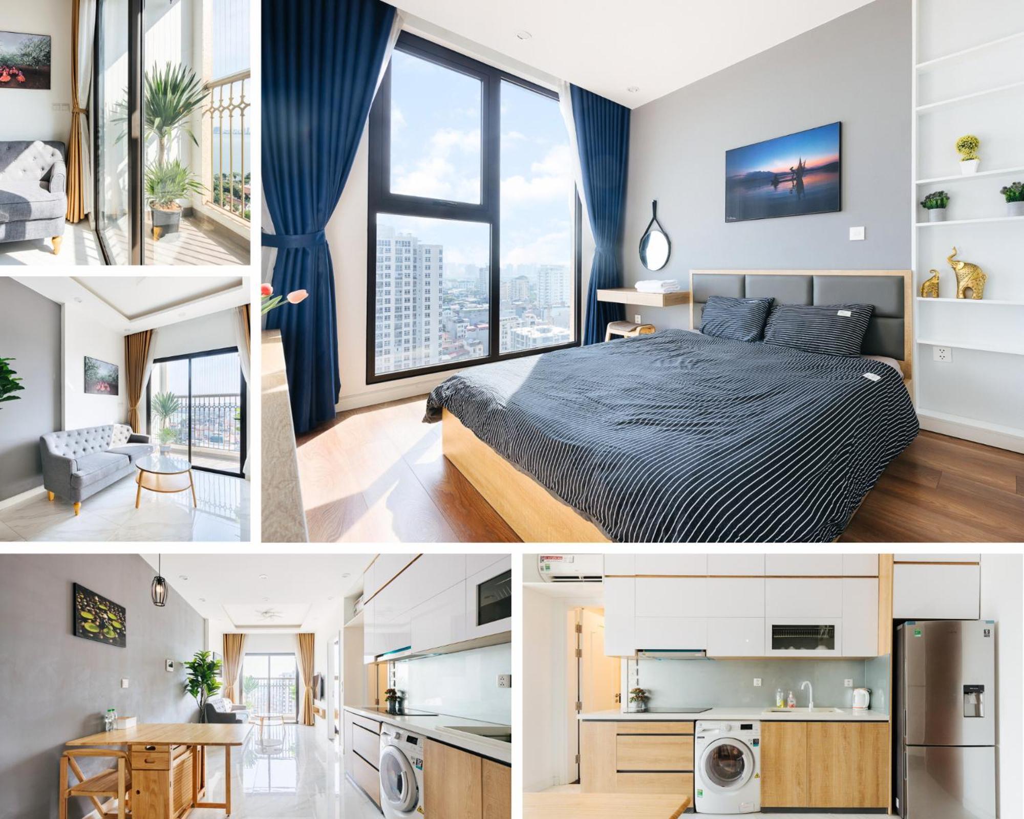 Muse Hanoi Lake View Luxury Apartment - D' Eldorado 部屋 写真