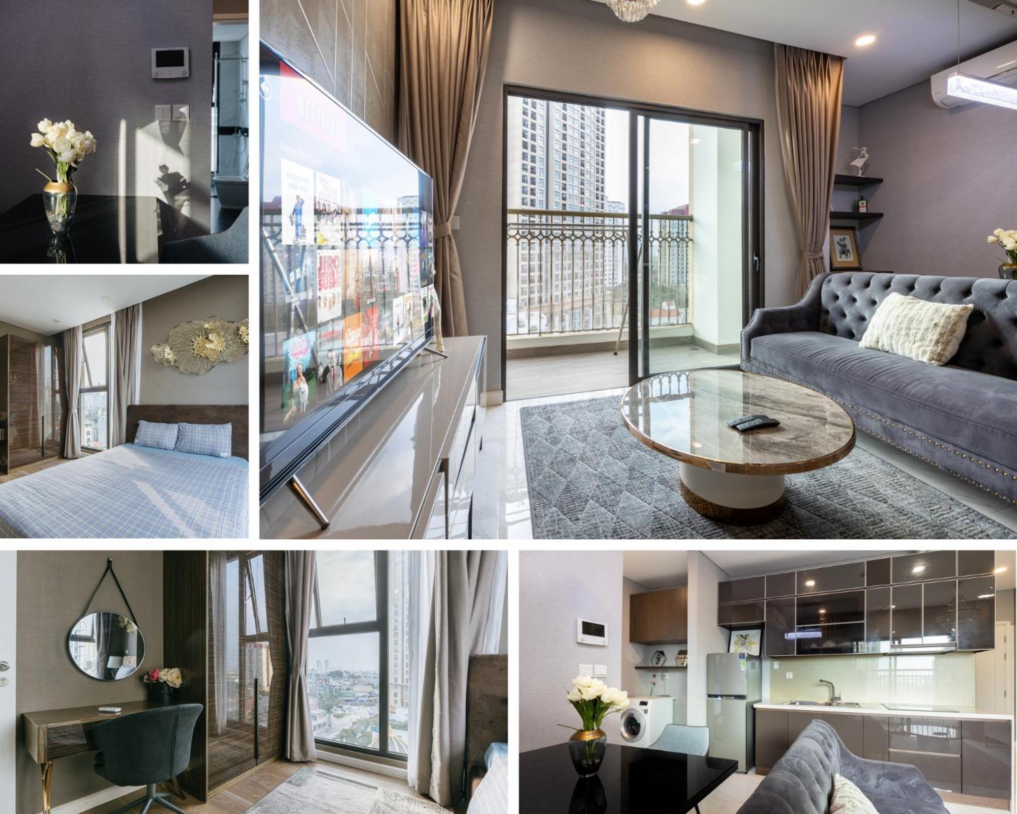 Muse Hanoi Lake View Luxury Apartment - D' Eldorado 部屋 写真
