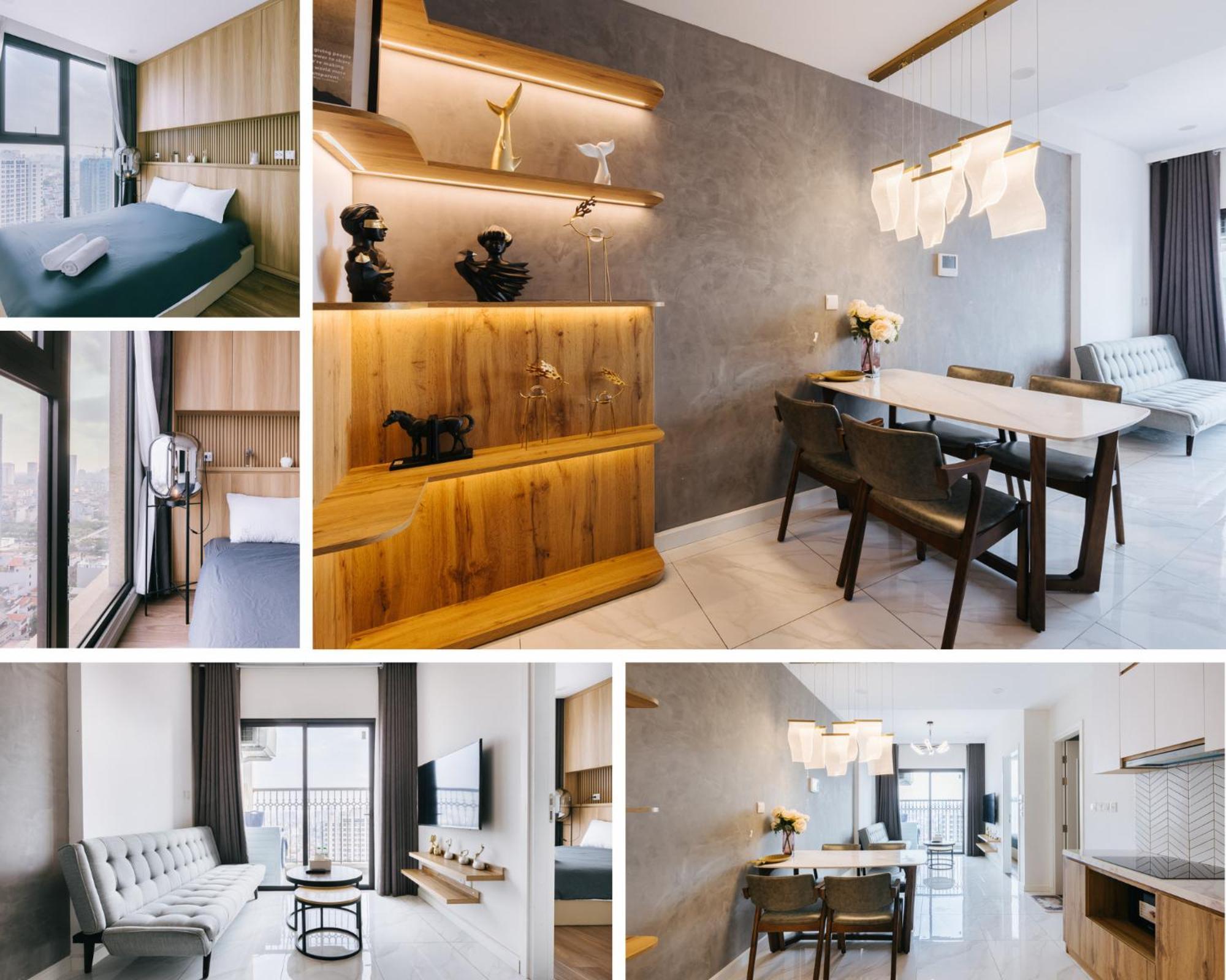 Muse Hanoi Lake View Luxury Apartment - D' Eldorado 部屋 写真