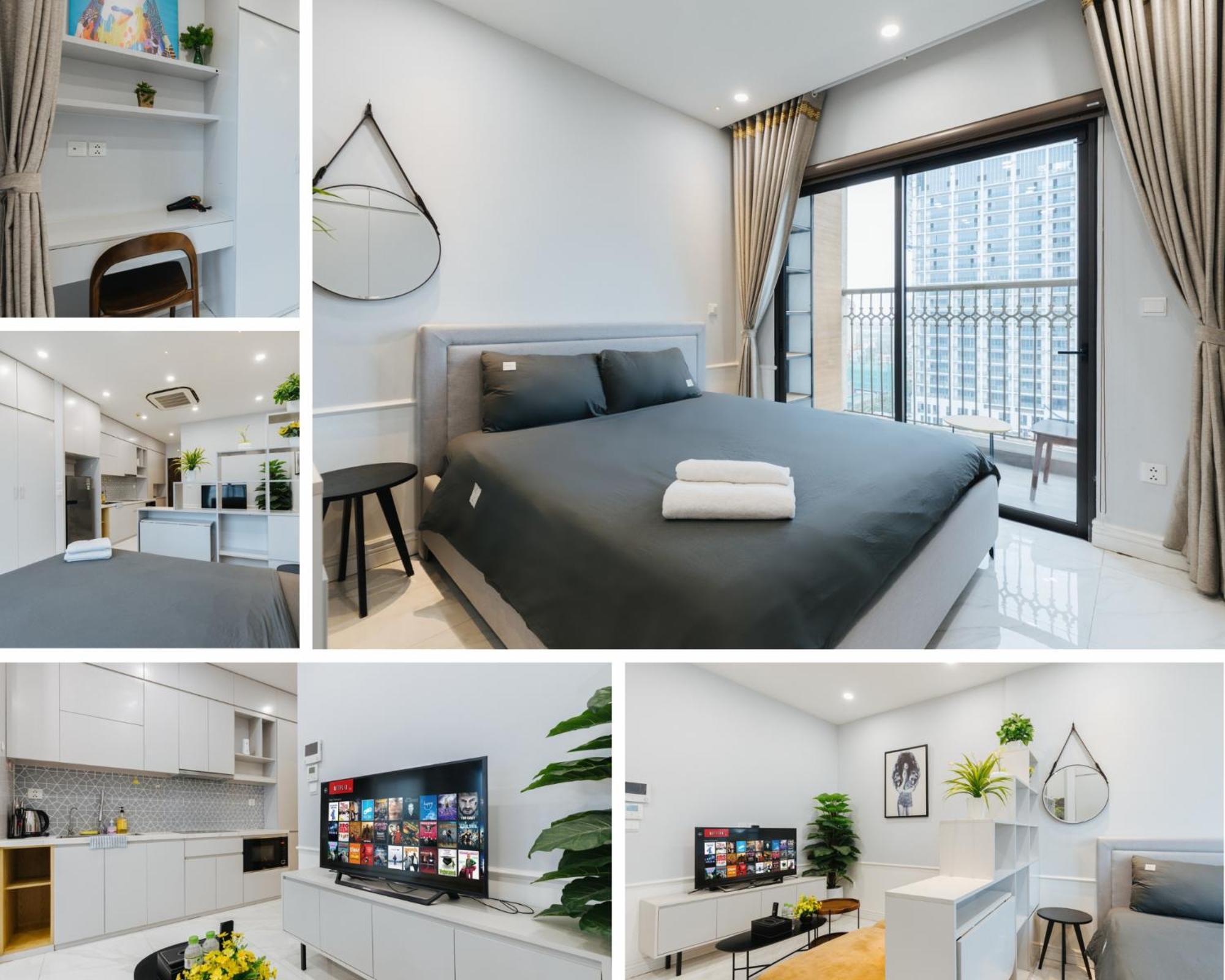 Muse Hanoi Lake View Luxury Apartment - D' Eldorado 部屋 写真