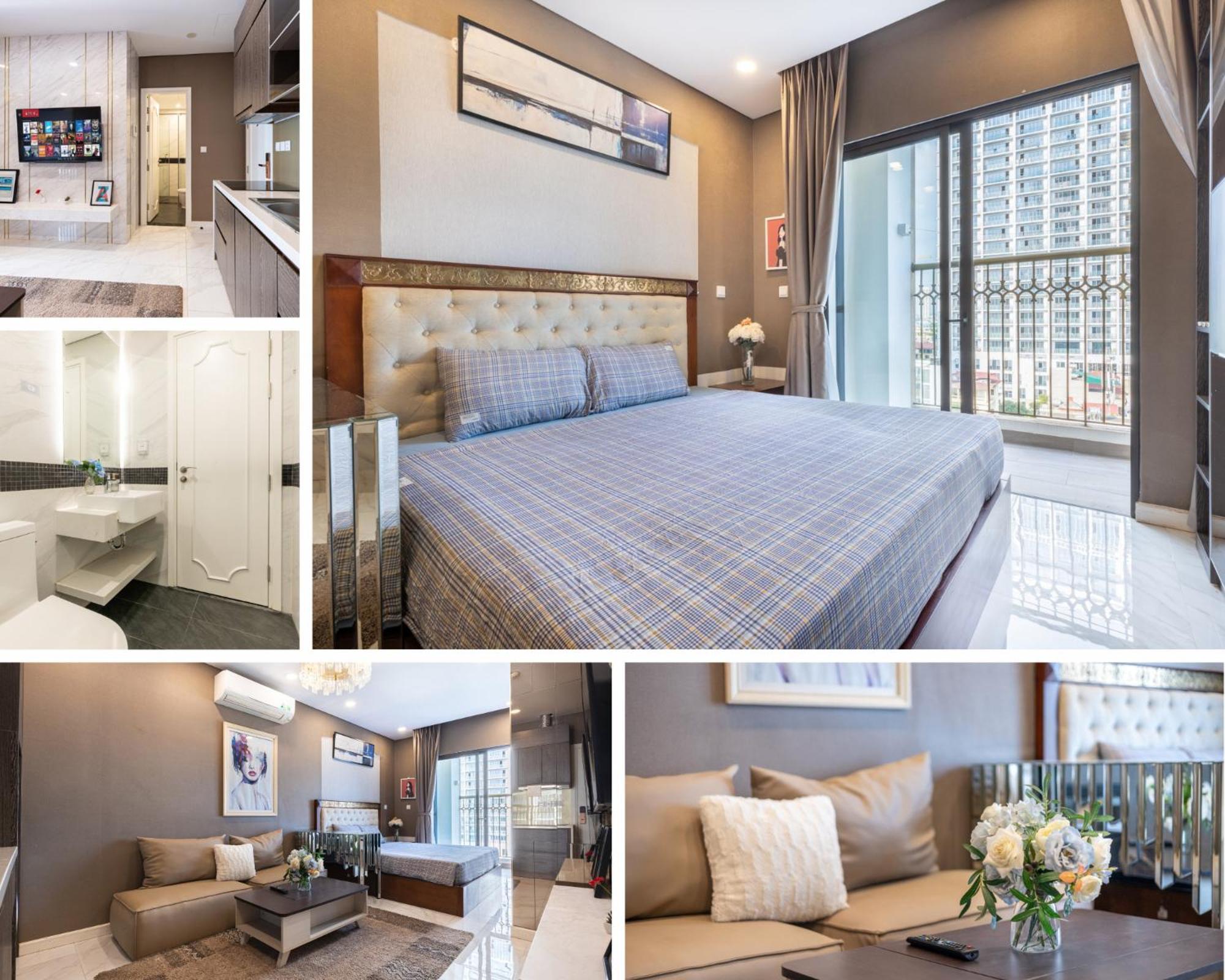 Muse Hanoi Lake View Luxury Apartment - D' Eldorado 部屋 写真